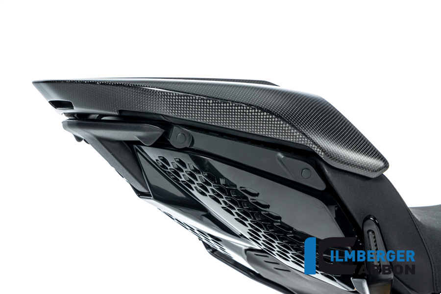 Cubierta de asiento de pasajero Ilmberger Carbono, mate, Ducati Diavel V4, 2023-