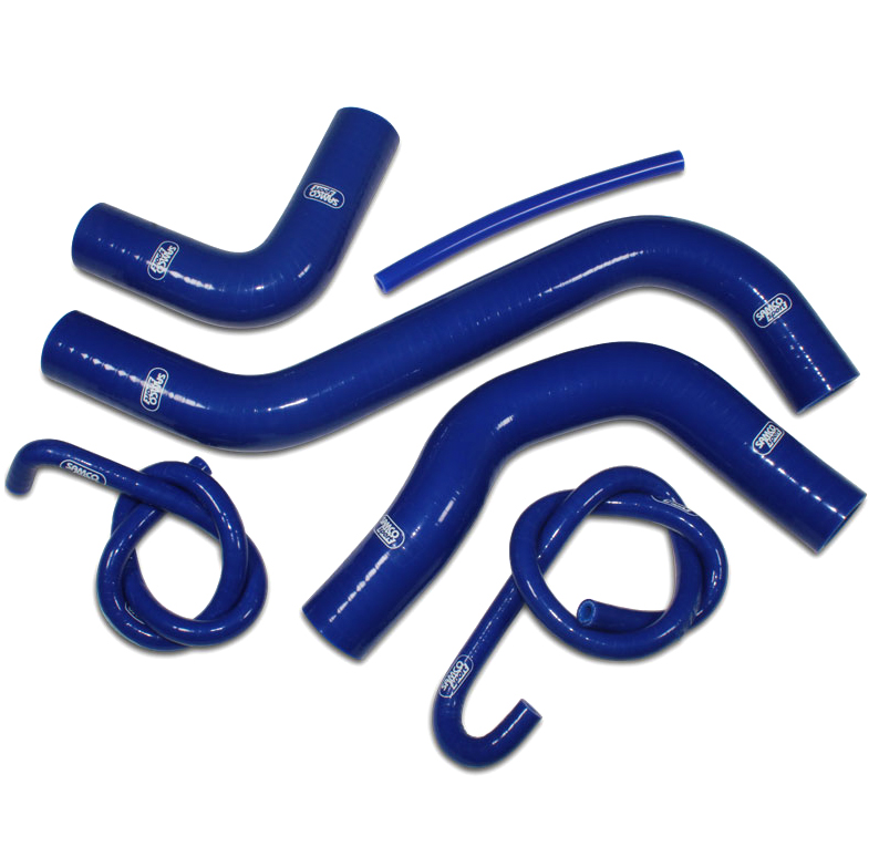 Kit de mangueras de silicona SAMCO SPORT de 6 piezas, azul, para Kawasaki Z900 Performance Z900RS Cafe Performance año de modelo 2017-2024