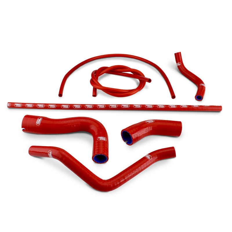 Kit de Mangueras de Silicona SAMCO SPORT rojo para Aprilia RS 660, 2021-2025