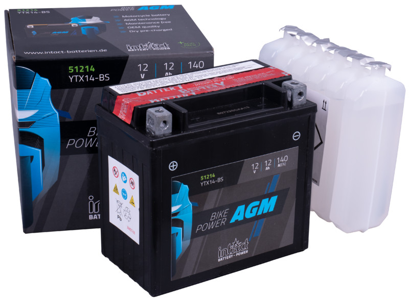 Batería Intact AGM YTX14-BS