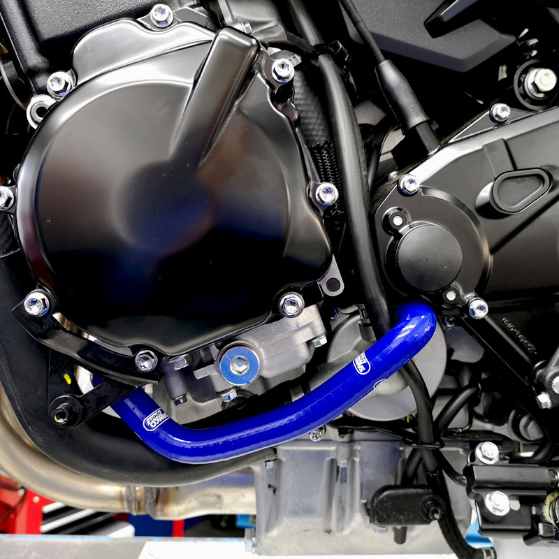 Kit de mangueras de silicona SAMCO SPORT azul para Suzuki GSX-S 750Z año de modelo 2017-2024
