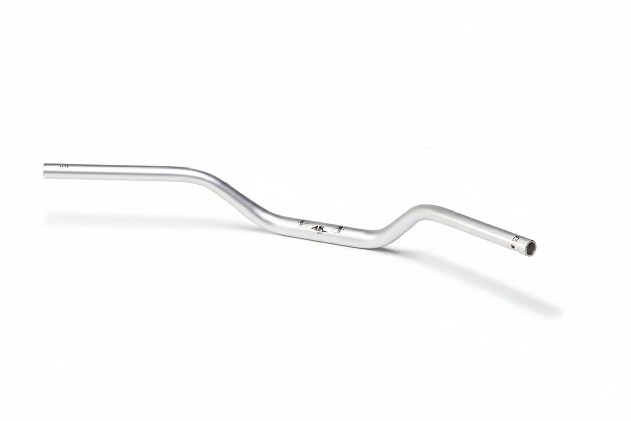 LSL X-Bar Aluminio-manillar Naked Bike X02, 1 1/8 pulgadas, plateado