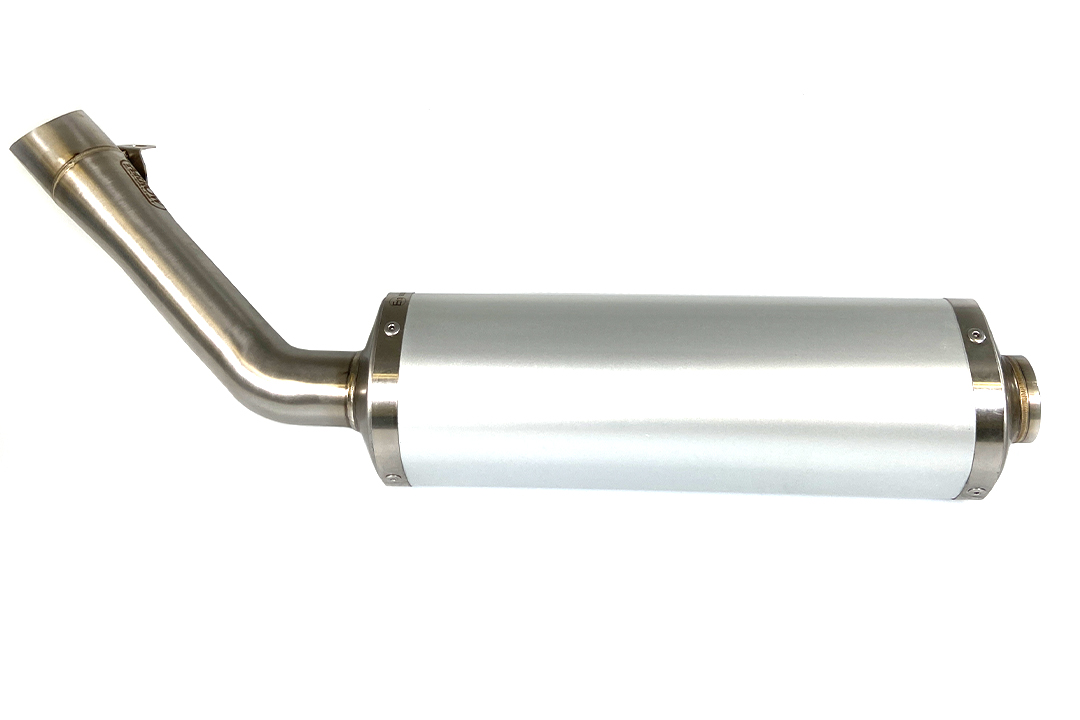 ARROW Escape THUNDER para Aprilia RS4 125 2017-, Aluminio (Solo con tubo intermedio ARROW)