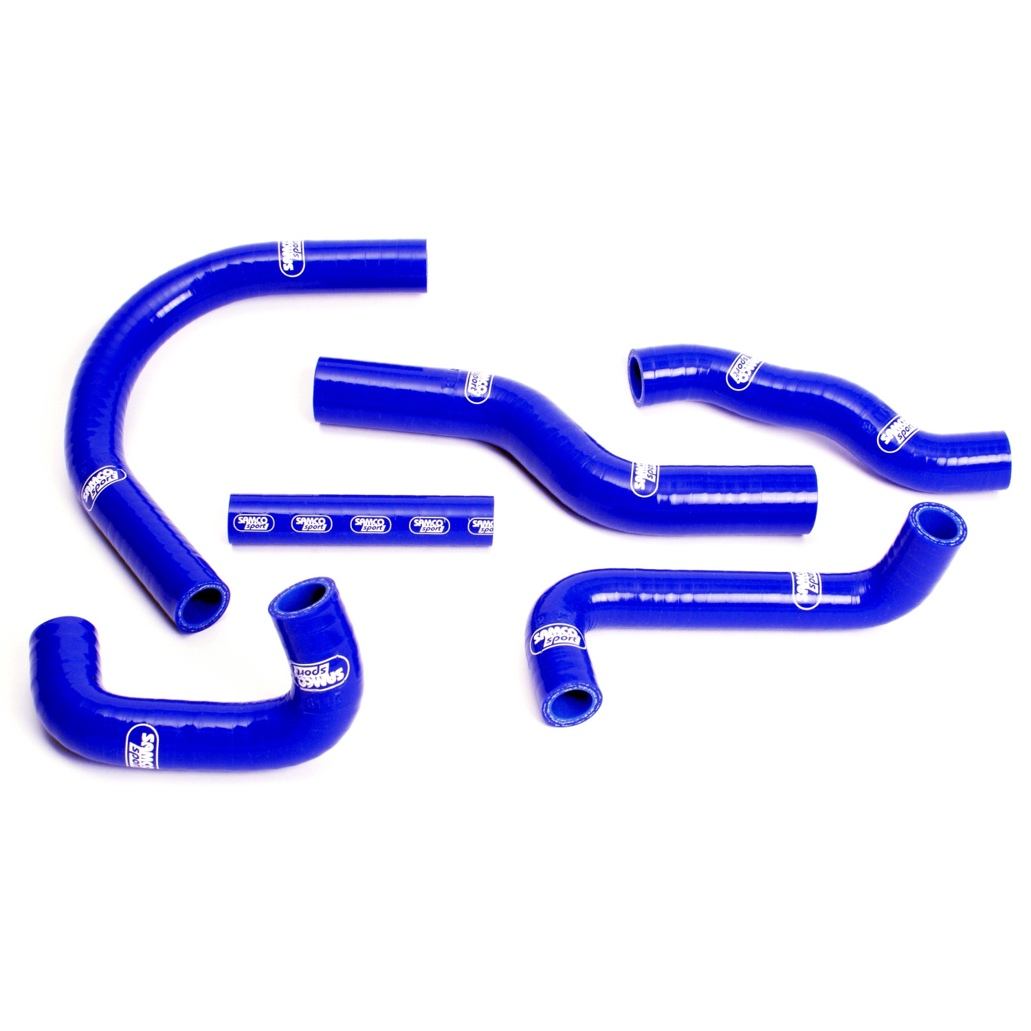 Kit de mangueras de silicona SAMCO SPORT azul para Honda VFR400 año de modelo 1989-1993