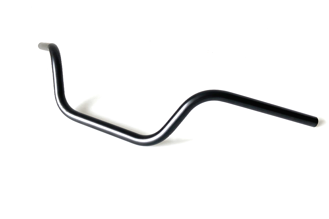 Manillar de acero TRW Touring Bajo MCL113SS en negro