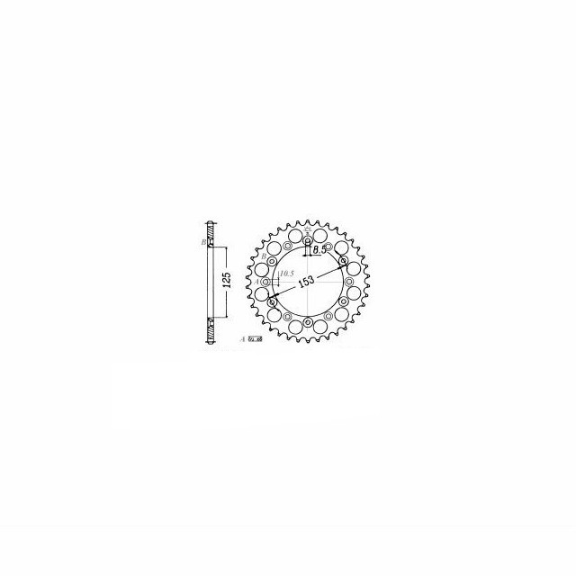 Kit de cadena DID con 520ZVM-X cadena, color oro, para Honda CRF450X, año de modelo 2004-