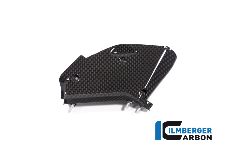 Ilmberger Carbon Cubierta interior del conducto de aire lado izquierdo, brillante, Ducati Diavel V4, 2023-