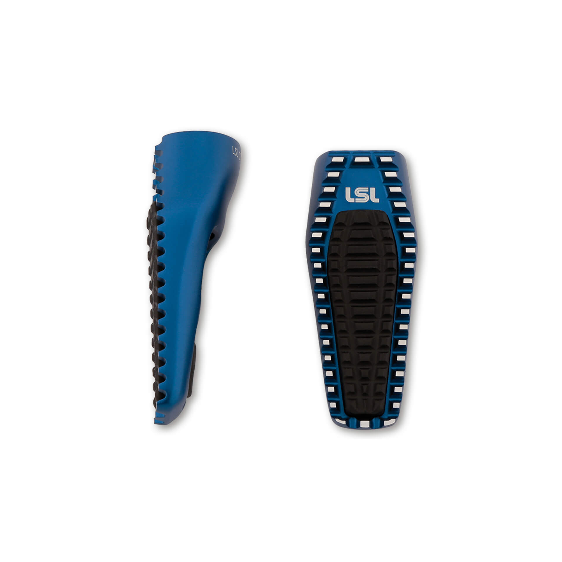LSL Reposapiés ERGONIA, reposapiés de recambio con inserción de goma, azul