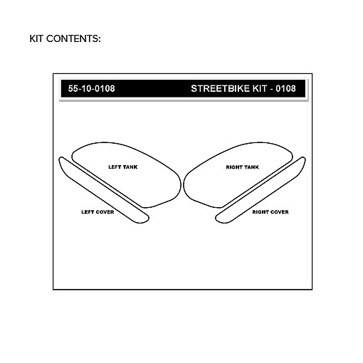 Stompgrip híbrido, Volcano, para Kawasaki, Ninja 650, Z650, 2017-2025, Z400, 2019-2025