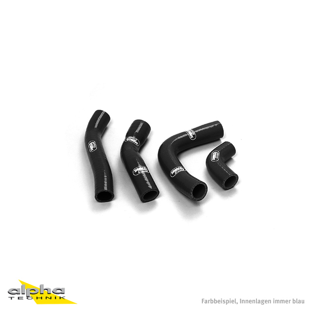 Kit de mangueras de silicona SAMCO SPORT negro para Yamaha TDM850 años 1991-2001