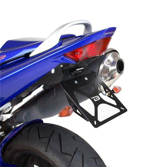 Soporte de matrícula Barracuda para Honda Hornet 600 año de fabricación 2003 - 2006