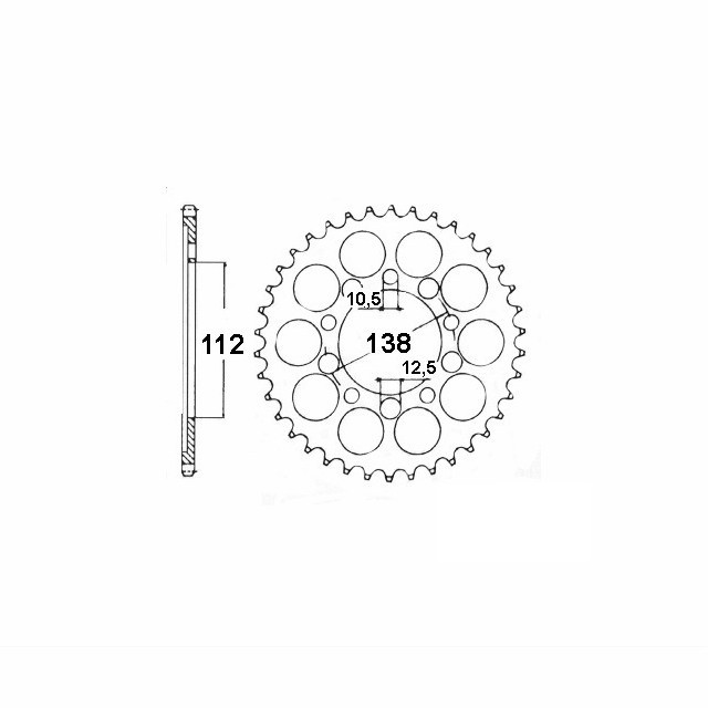 corona de Aluminio, HO/YA/MZ Z-37