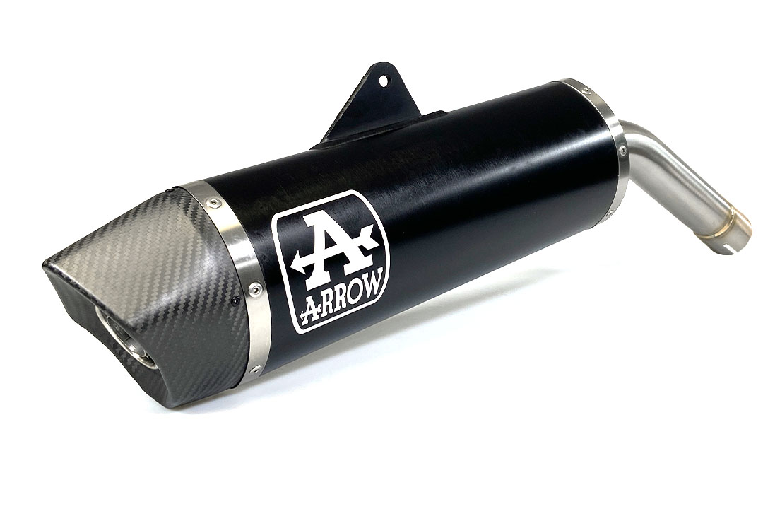 ARROW Escape MAXI RACE TECH para BMW F850GS 2018-, Aluminio, negro