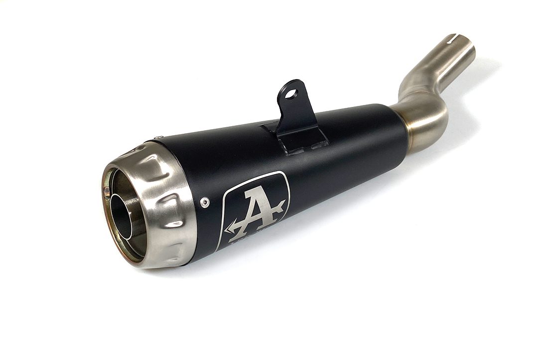 Escape ARROW PRO RACE de acero inoxidable negro para Honda CB500F / CBR500R 2019-2020