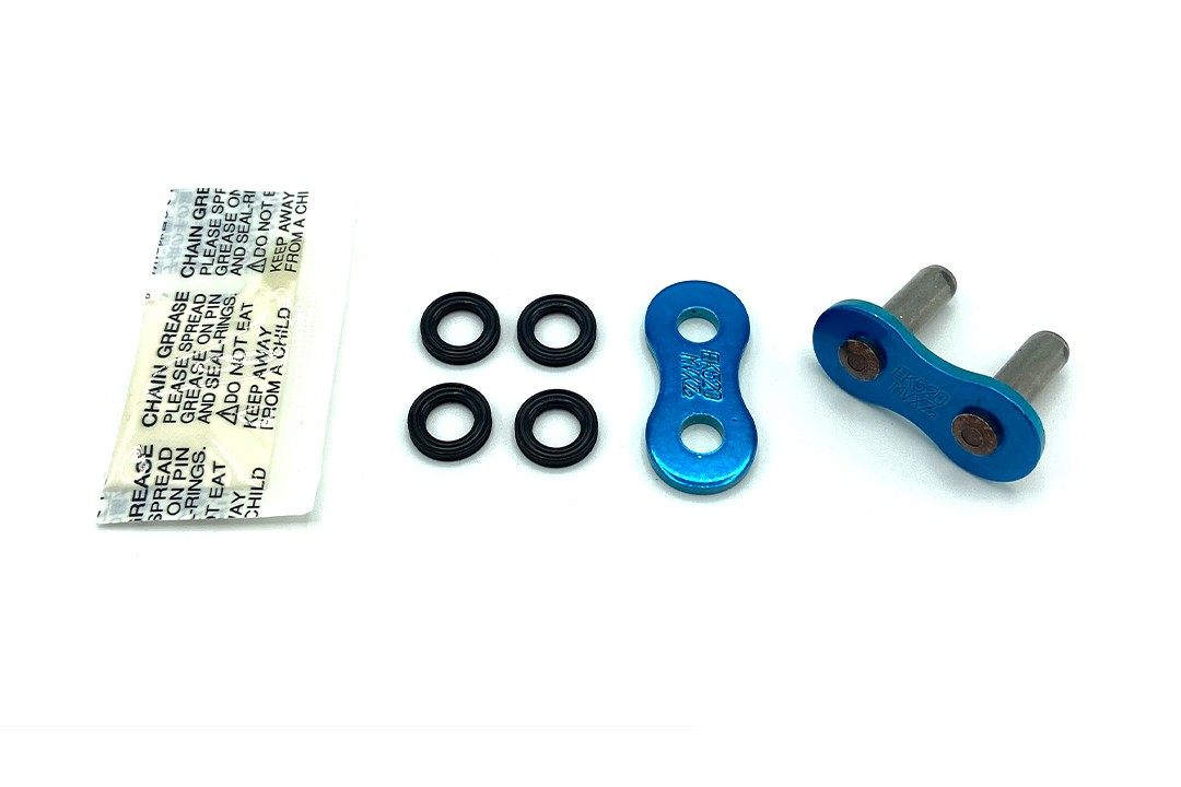 Enuma EK Chain Eslabón de cierre de remache hueco EK 525 MVXZ2 azul metálico