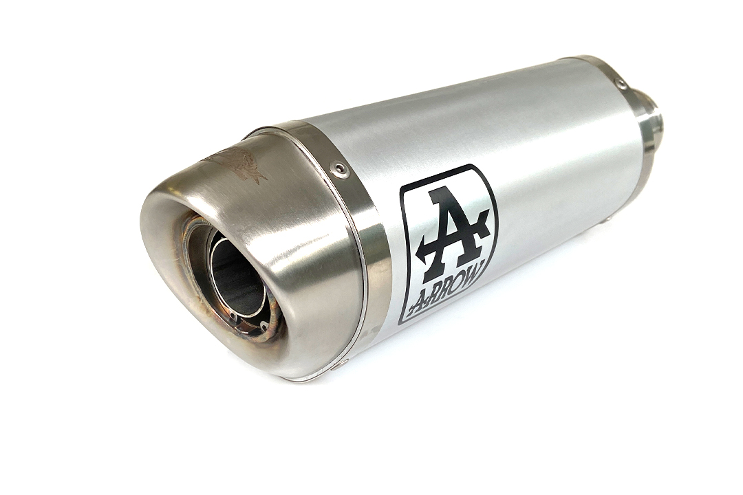 Silenciador ARROW THUNDER Aluminio para Yamaha MT-07 Año modelo 2021-