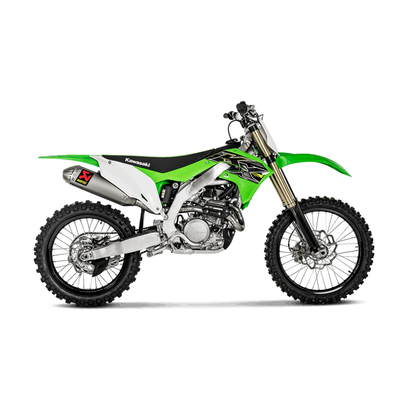 Línea Akrapovic Evolution (Titanio) para Kawasaki KX450 F / XC modelo 2019-2021