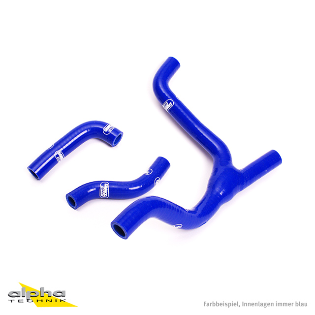 Kit de mangueras de silicona SAMCO SPORT azul para Suzuki RMZ250 año del modelo 2007-2009