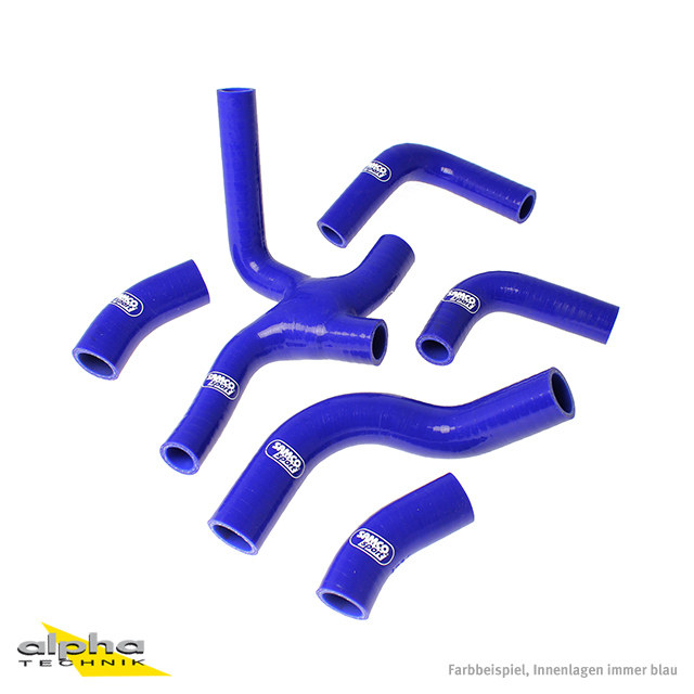Kit de mangueras de silicona SAMCO SPORT azul para Ducati 851 888 años de modelo 1987-1991