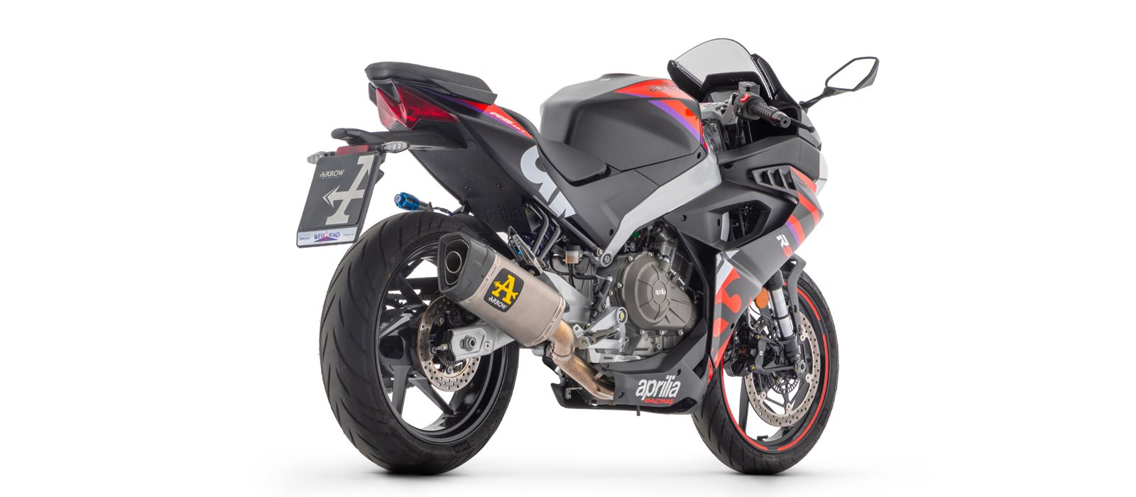 ARROW PISTA Titan para Aprilia RS457 Modelo 2024-