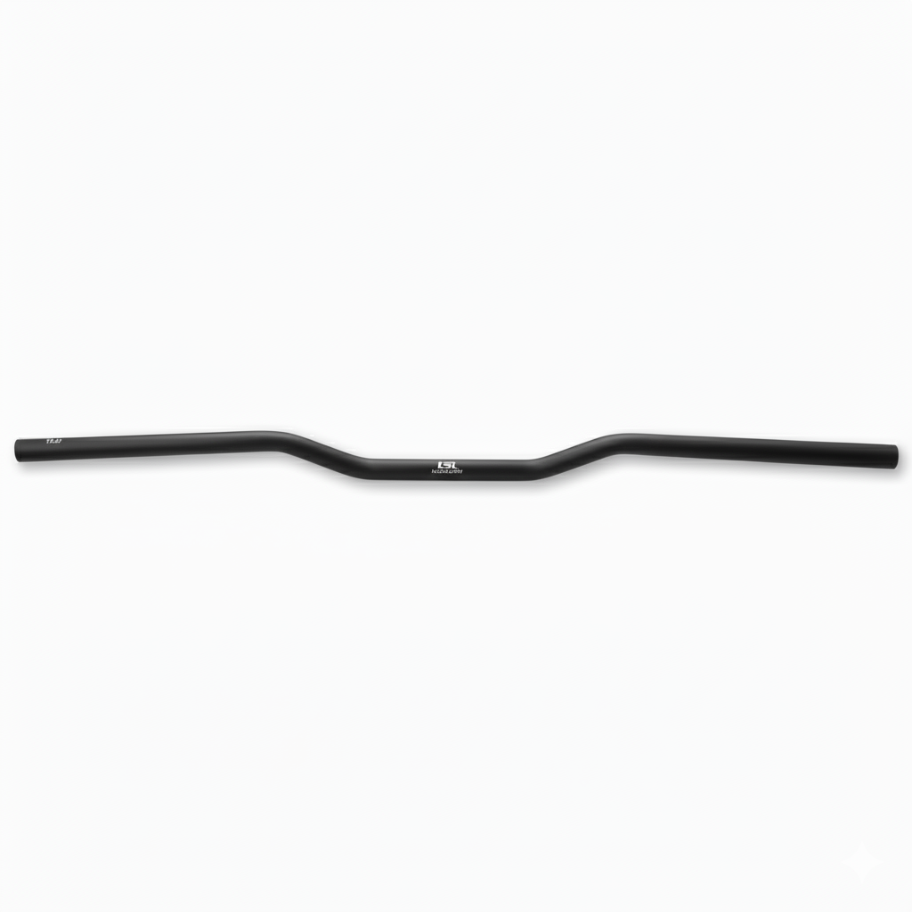 LSL Manillar de Aluminio manillar Street Bar A00, 7/8 pulgadas, negro mate