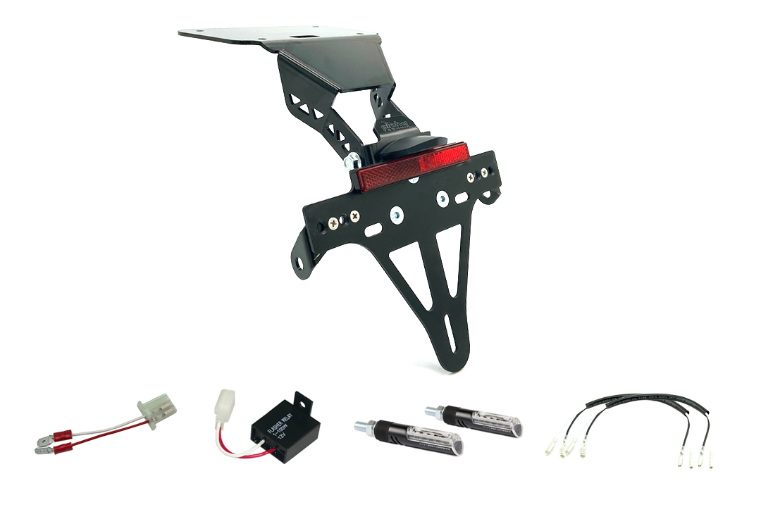 Kit Portamatrículas-luz de intermitente-Kit IDEA para YZF-R3 / MT03 Año Modelo 2016-2019 (Trasero)