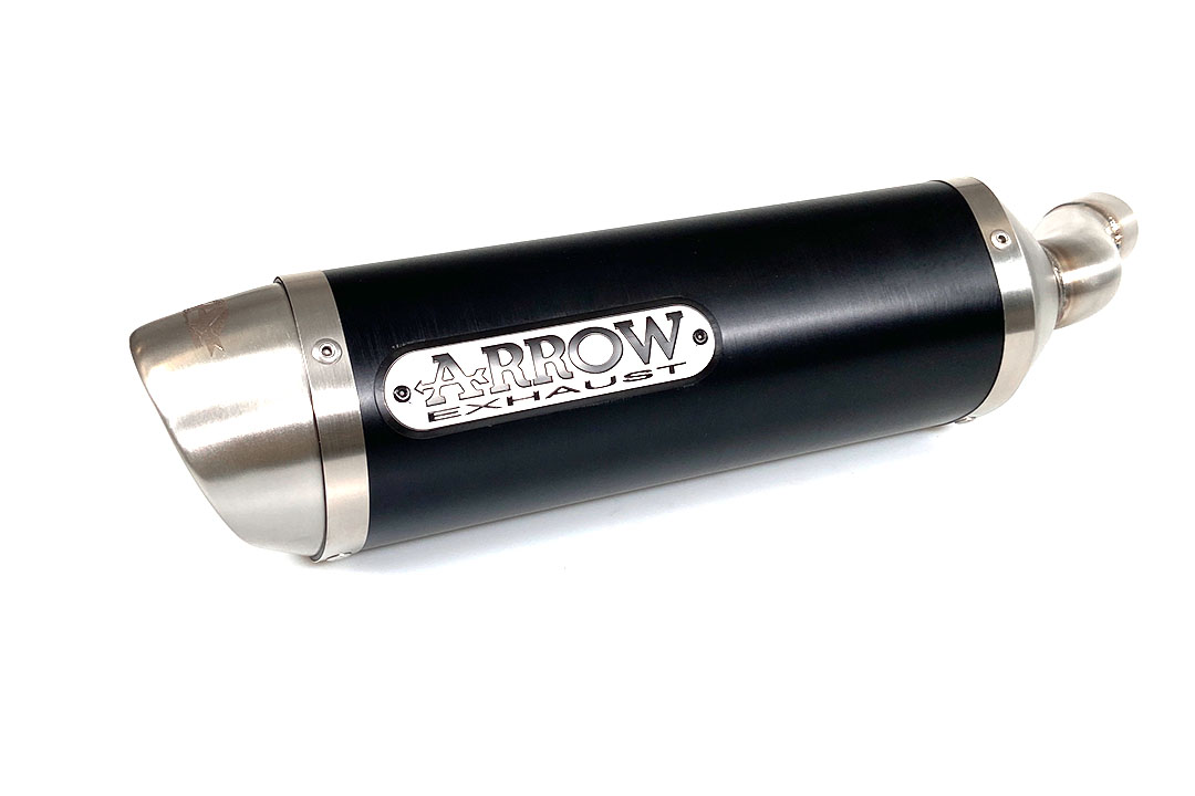 Escape ARROW DARK THUNDER Aluminio negro para Honda CB600F / CBR600F 2007-2013