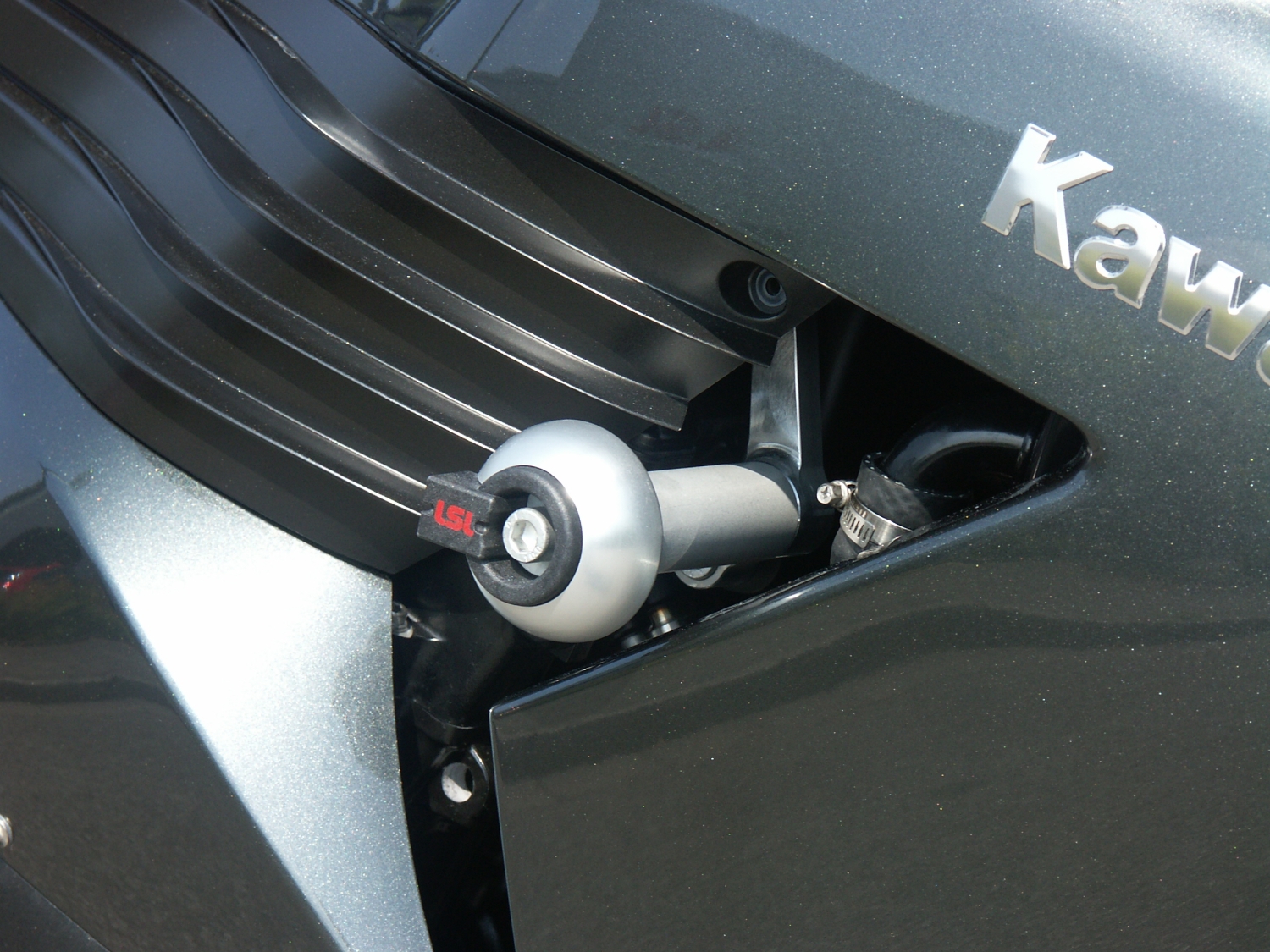 Kit de montaje de Crash Pad LSL para Kawasaki ZZR1400, -2011