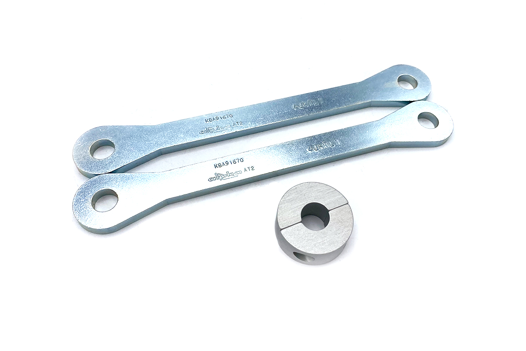 Kit de reducción de altura alpha Technik 25mm para MV Agusta Brutale 675; Tipo B3; Año del modelo 2012-