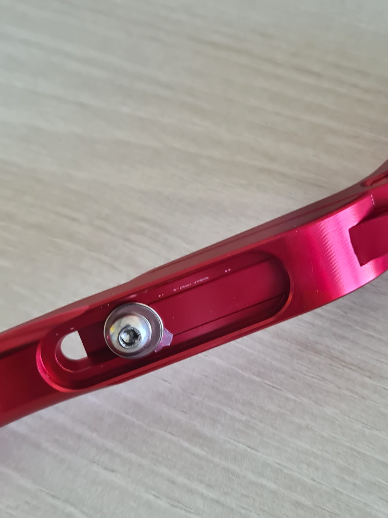 Juego de manetas EVO rojo, para BMW S 1000 RR a partir del modelo 2019