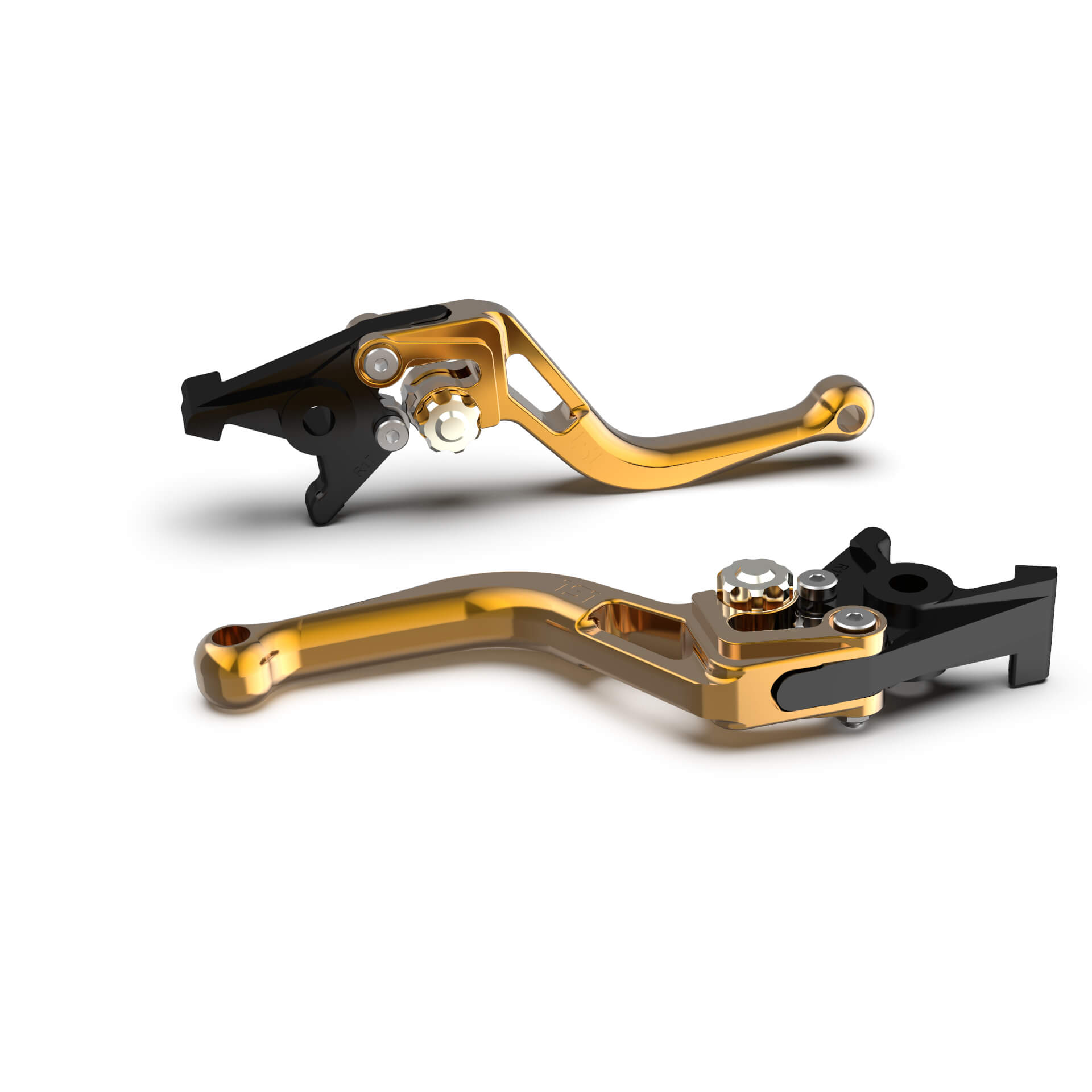 LSL maneta del embrague BOW L15, corto, oro/plata