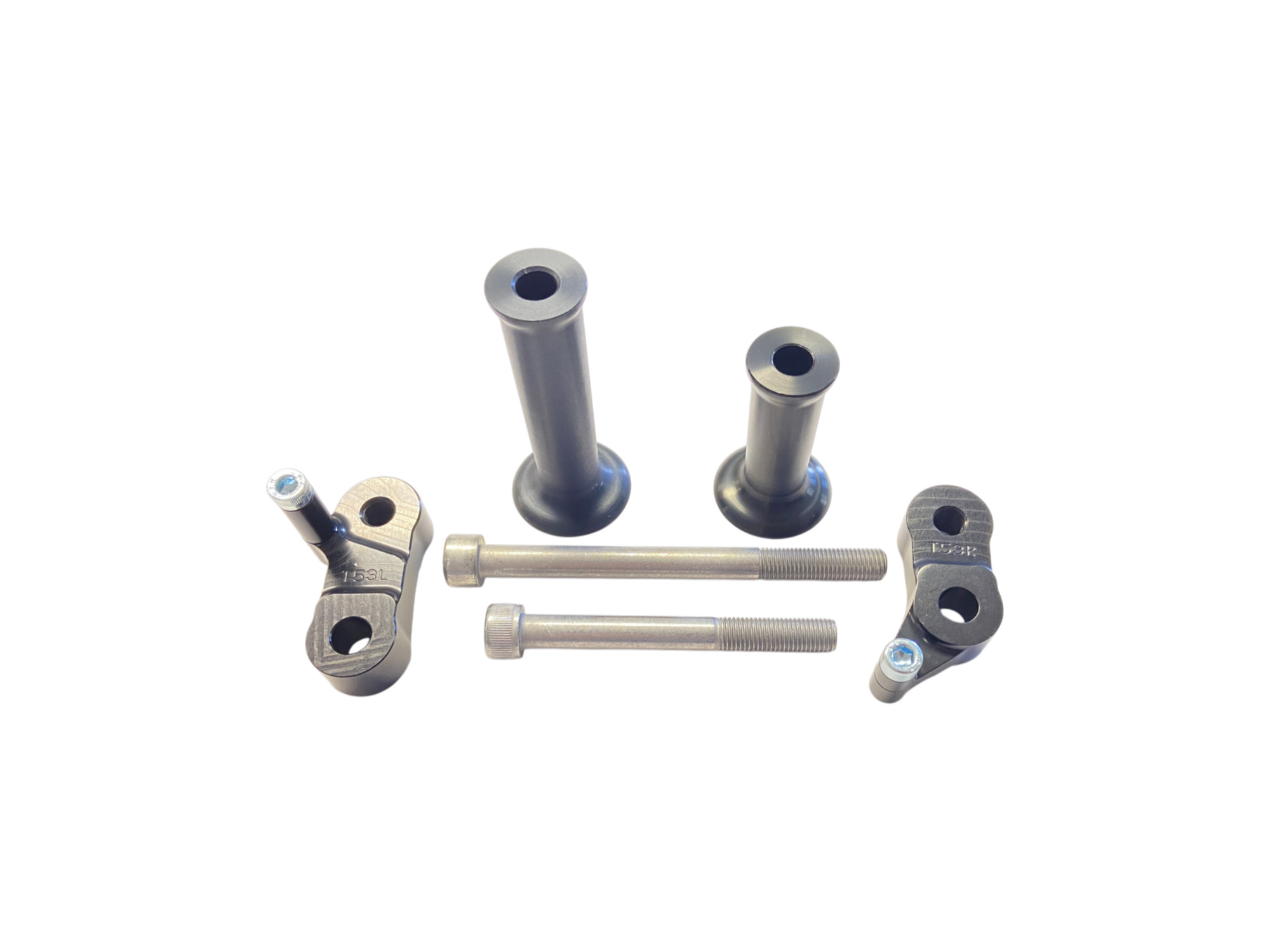 Kit de montaje LSL SlideWing para Triumph Street Triple /R 2013-, negro