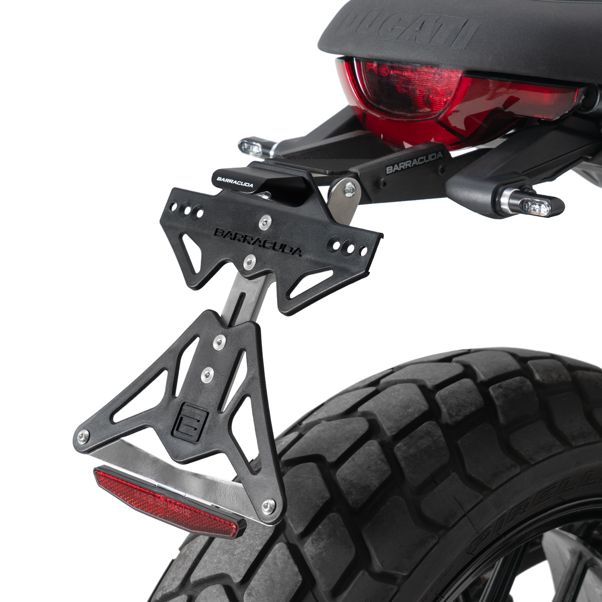 Barracuda Kennzeichenhalter für Ducati Scrambler Icon 800 2025-