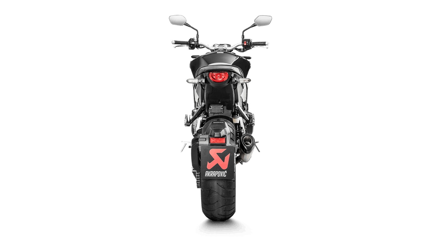 Línea Akrapovic Slip-On (Titanio) para Honda CB1000R SC80 2018-