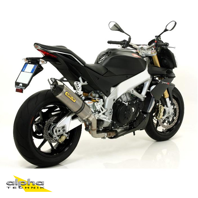 Silenciador ARROW RACE TECH de titanio para Aprilia RSV4 / V4R / RSV4RF / Tuono V4