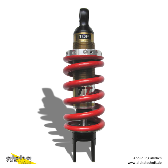 Kit de reducción de altura alpha Technik 45mm para Yamaha FZ6 / FZ6 Fazer; Tipo RJ07; Año del modelo 2003