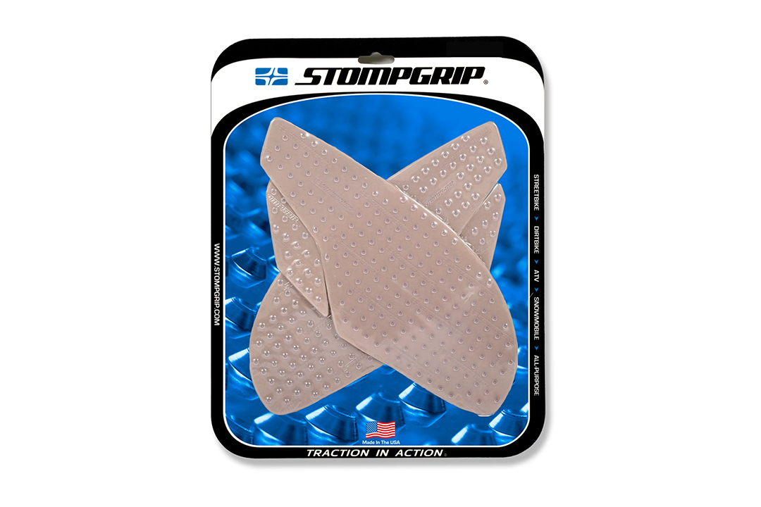 Stompgrip transparente, Volcano, para Triumph Daytona 675 (R), Street Triple (R, RX)