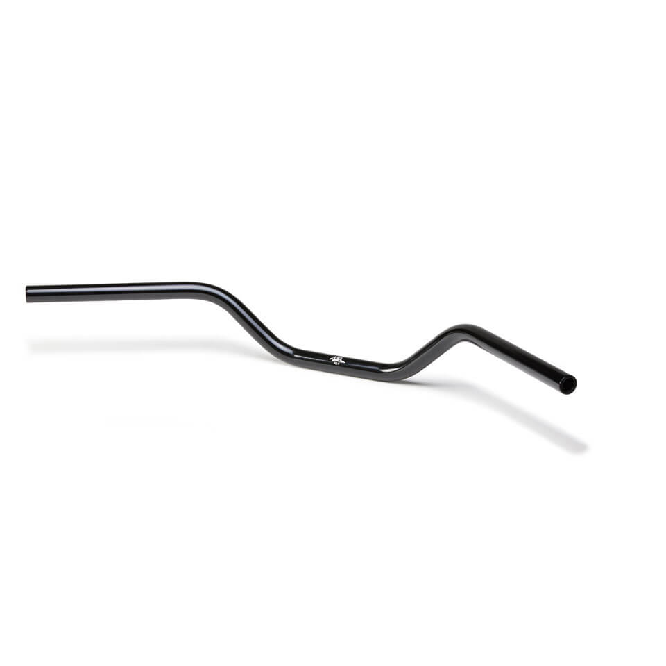 Manillar LSL Flat Track L14, Acero, 1 Pulgada, negro