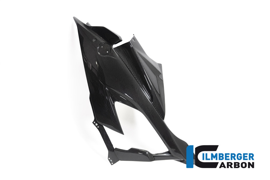 Panel lateral de carenado de carbono Ilmberger lado derecho Racing, brillante, BMW S1000RR 2019-2022