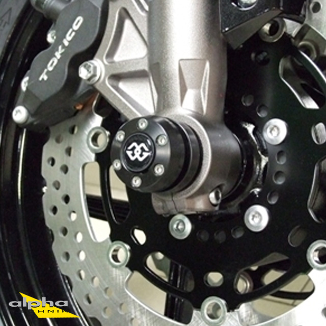 Protector de eje Gilles anterior, delanteroe, para Honda CBR1000RR negro