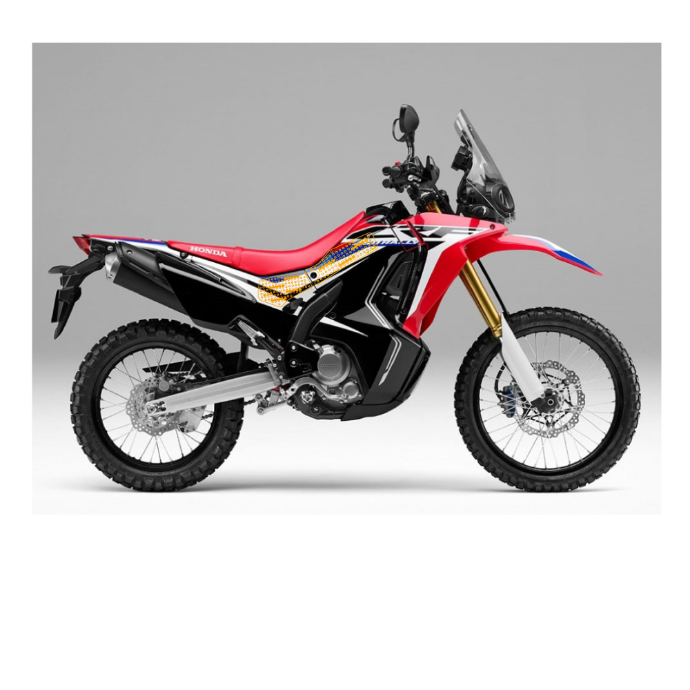 Stompgrip transparente, Volcano, para Honda CRF250 Rally, 2017-2020