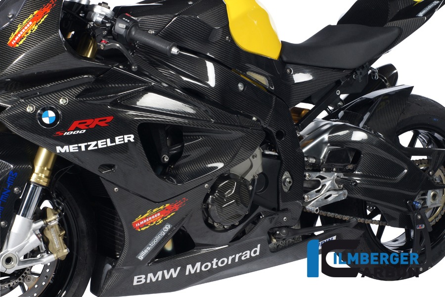 Panel lateral de carenado Ilmberger Carbon lado izquierdo Racing, Carbono