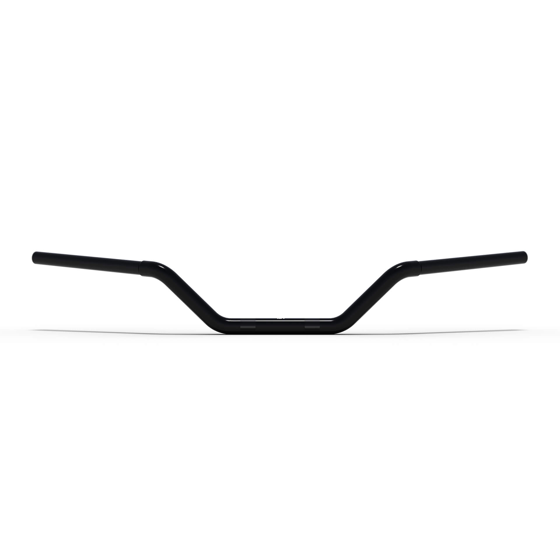 Manillar de acero LSL Flat Track, negro