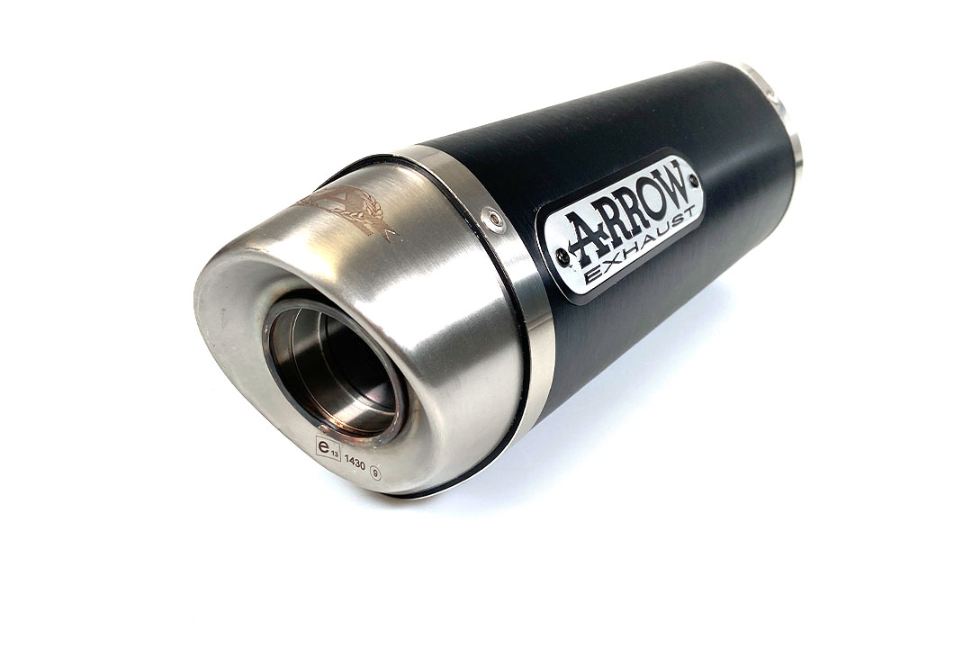 Escape ARROW DARK THUNDER Aluminio negro para Honda CB600F / CBR600F 2007-2013