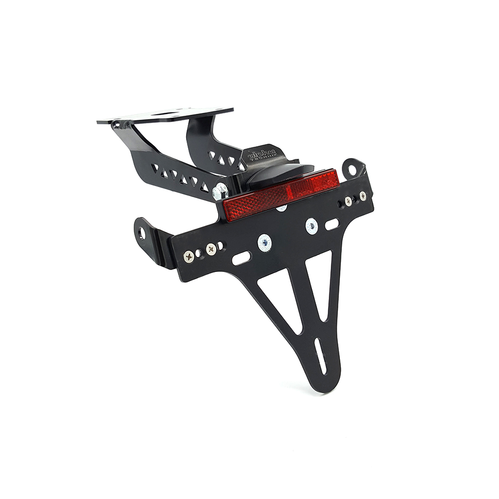 Soporte de matrícula alpha Technik para Kawasaki Z900 año de modelo 2017-