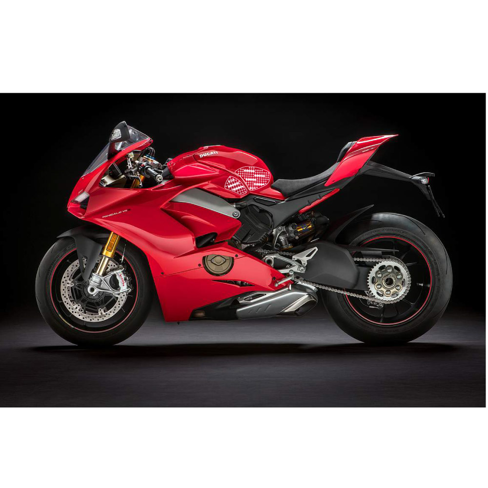 Stompgrip transparente, Volcano, para Ducati Panigale V4, Streetfighter V4, Superleggera V4 (ver lista de uso)