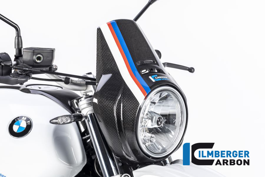 Ilmberger Carbon Carenado faro, brillante, BMW R nineT Urban GS 2016-