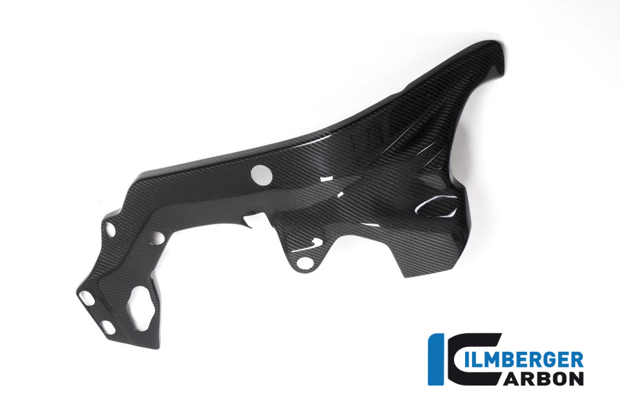 Cubierta de Carbono Ilmberger chasis lado derecho. brillante, BMW HP4 RACE 2018-