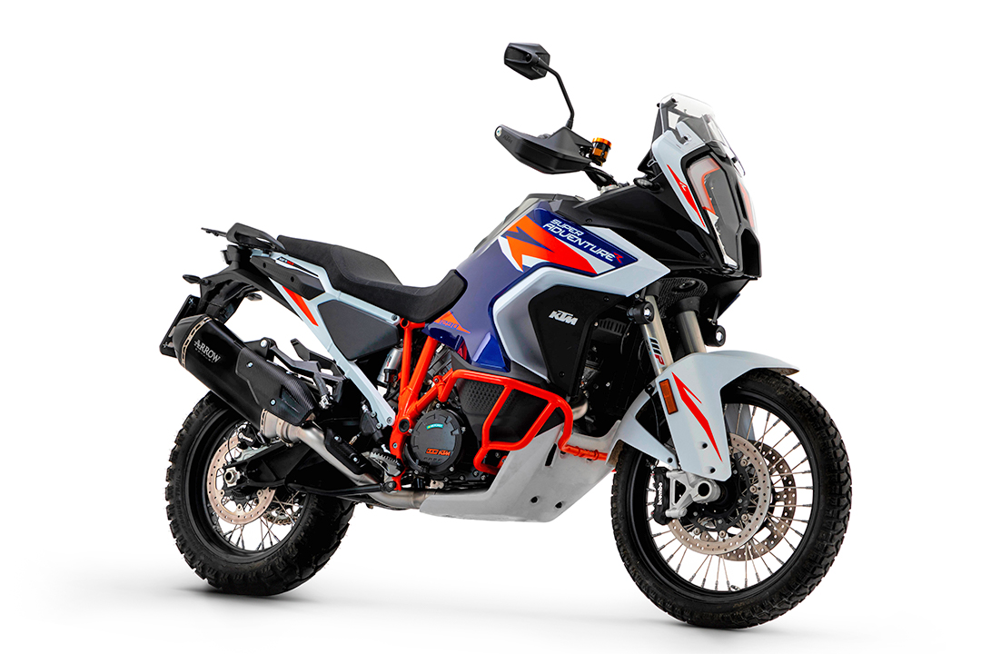 ARROW Auspuff DARK SONORA für KTM 1390, Super Adventure S / R ab Modelljahr 2024-, 1290 Super Adventure S / R, 2021-2024