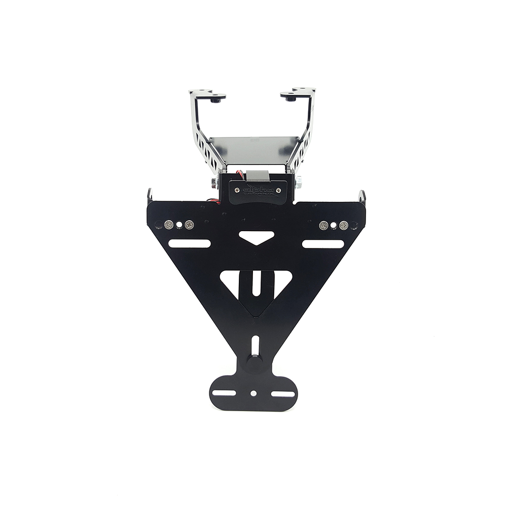 Soporte de matrícula alpha Technik Yamaha MTN850-A, MT09 ABS, MT09SP; Tipo RN43; Año de modelo 2017-